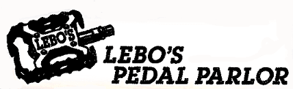 Lebo's Pedal Parlor logo