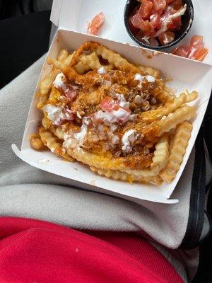 Deluxe Chili Cheddar Fries