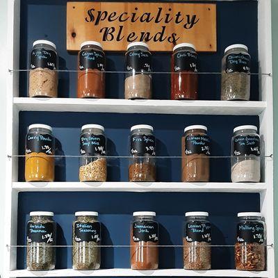 Our spice blend selection