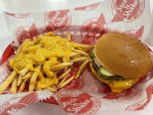 Original Double Steakburger with Cheese Combo