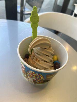 TYS Shoppe peanut butter froyo