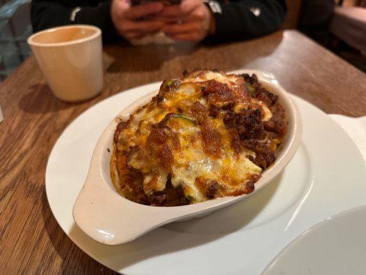 Baked Bolognese Spaghetti