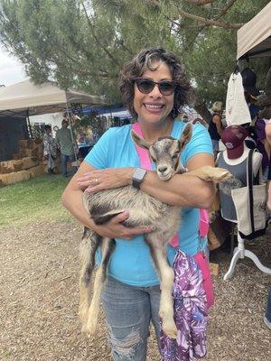 Baby Goat CUDDLES!!!!!