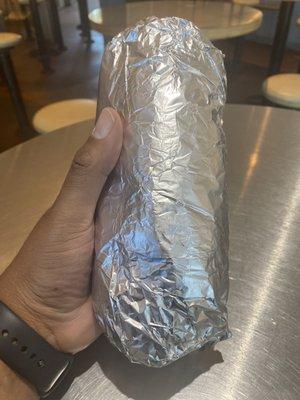 Fully loaded burrito