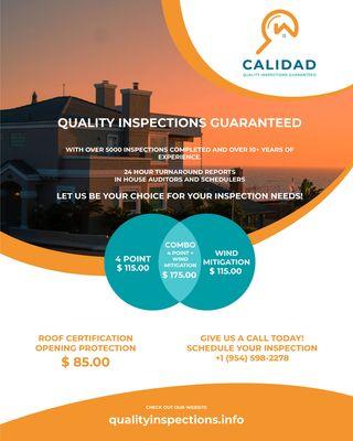 Calidad Inspections