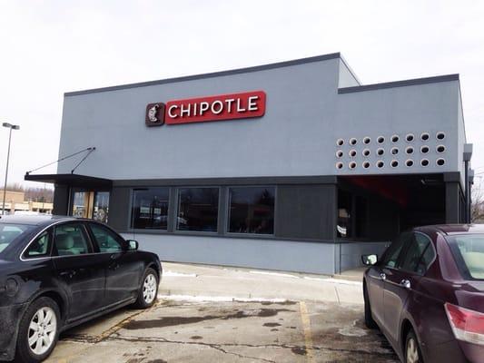 A very unique looking chipotle!