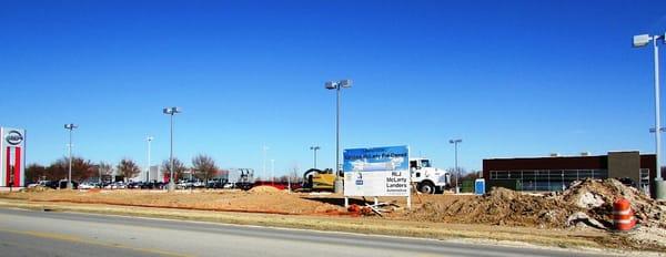 Watch us grow!  New Pre-owned building coming February 2013