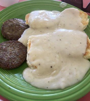 Biscuits and gravy