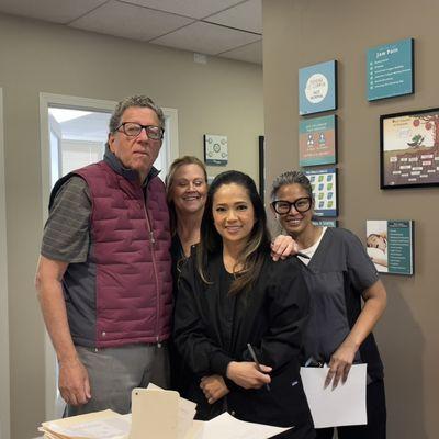 Meet the family Left to right: Dr. Gorman, Nancy, AJ, Maria