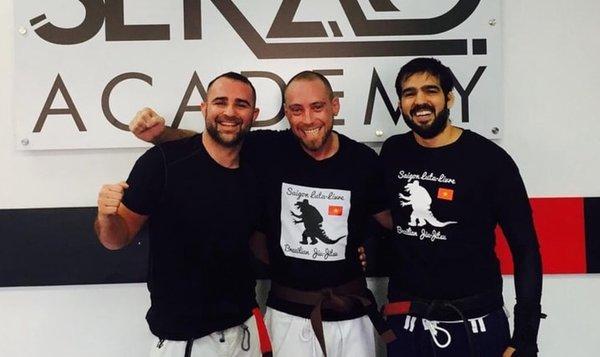 February 2016, coach Erik received his brown belt from Serão in Mountain View Ca.