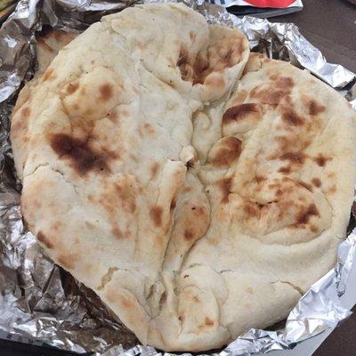 Naan that came with lunch special