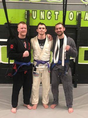 New blue belts