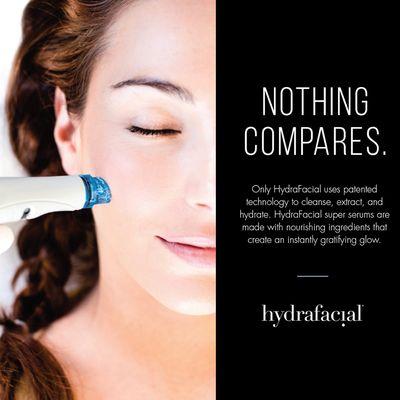 Reference this picture for $25 off your first hydrafacial.