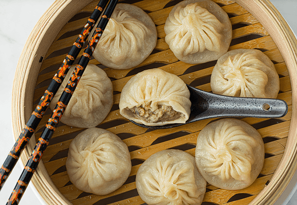 Pork soup dumplings