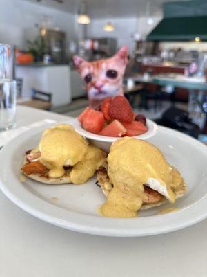 Smoked Salmon Egg Benedict