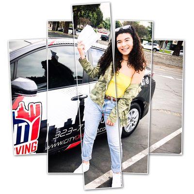 Anny is Licensed great job on the Driving Test. Proud of you.