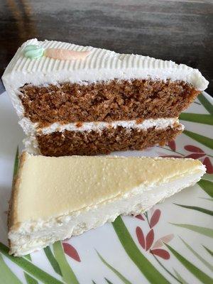 Carrot and cheese cake