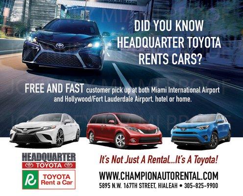 Toyota Rent a Car