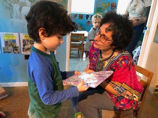 At Creative Mind Preschool reading is fundamental - books are everywhere and we have a story time every day.