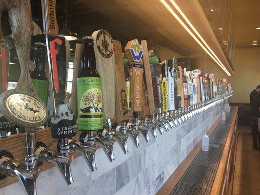 Awesome selection of taps!