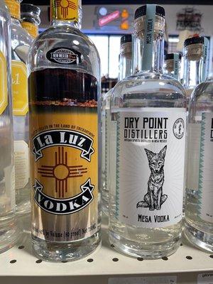 The selection of locally crafted spirits is very impressive!