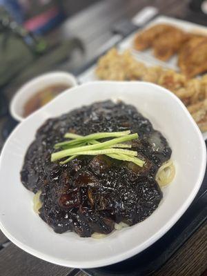 Jjajangmyun -black bean noodles