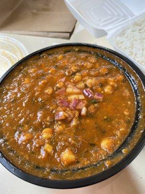 Chickpea curry