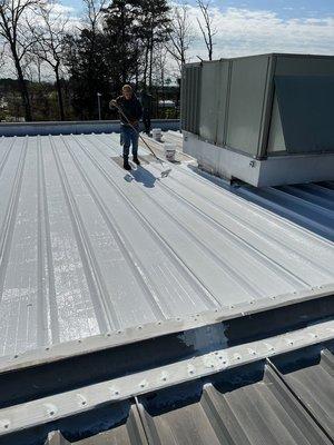 Commercial Roof Coating