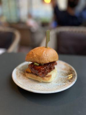 Hot fried chicken bun