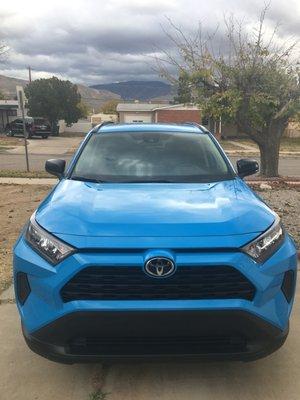 My New Toyota Rav 4 LE 2020