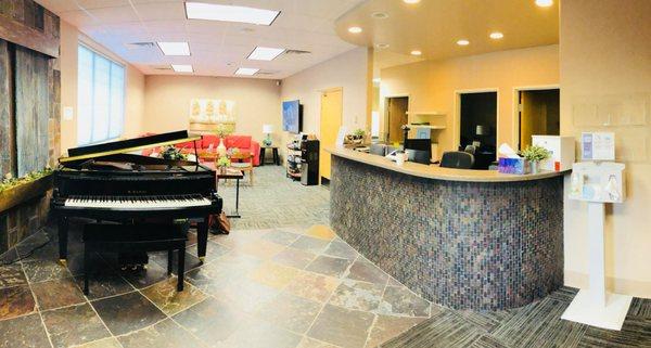 Fairbanks Urology Lobby and Reception Desk