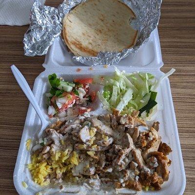 Chicken Shawarma Platter