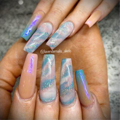 Color Powder Nails