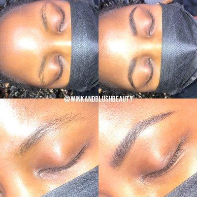 Brow Threading and Brow Tint. Try our brow slayer package today!