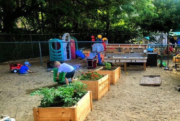 Our preschool garden