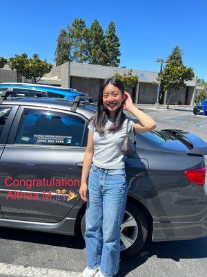 San Mateo DMV ... Congratulation Althea M