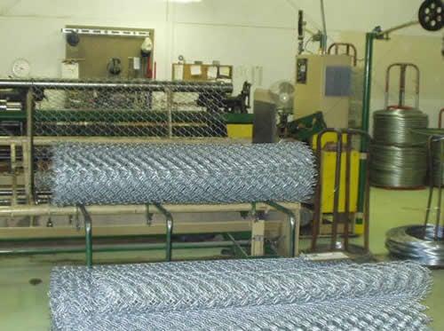 Imperial Fence Supply - One of our weaving machines in action