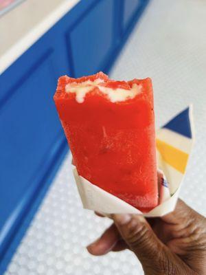 Strawberry & Condensed Milk Popcicle!