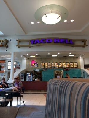 Taco Bell in the mall.