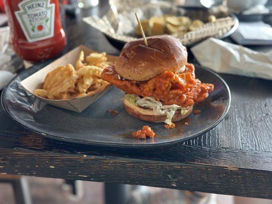 Buffalo chicken sandwich