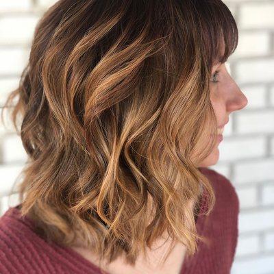 Lob with balayage