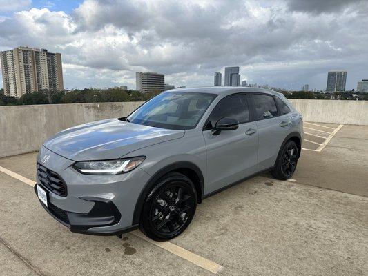 2024 Honda HR-V Sport AWD in Urban Gray