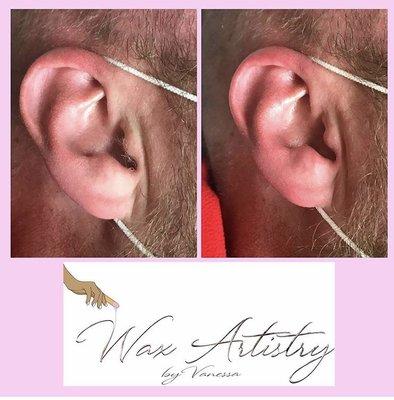 Men's ear wax