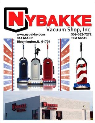 One of the only places where you can buy American Made Vacuums in Bloomington/Normal,IL