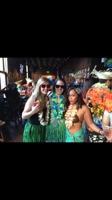 May 2015 - Hawaiian Theme. First Stop: Pat O's!