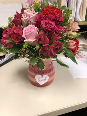 The Teleflora's Playfully Pink bouquet is beautiful!