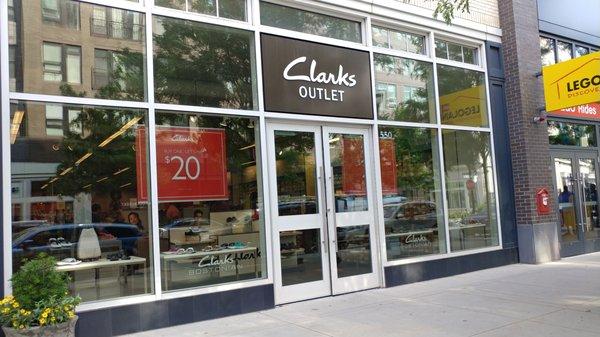 Clarks Outlet in Assembly Row, Somerville MA