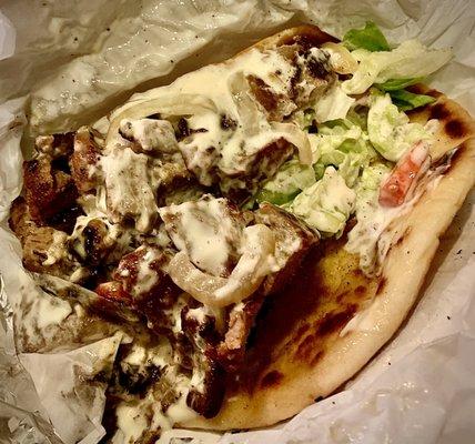 Lamb Gyro Sandwich