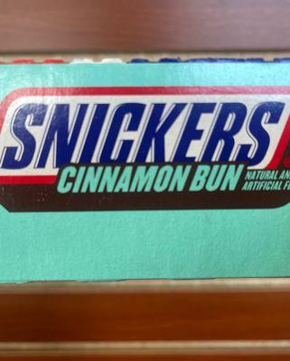 Snickers Cinnamon Bun