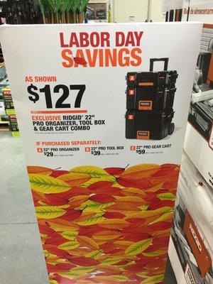 Labor day sale